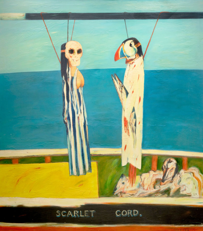 John Bellany Scarlet Cord, 1972