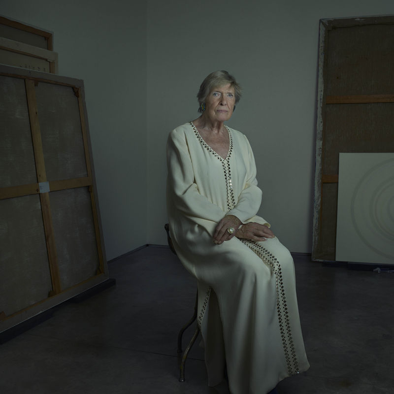 Nadav Kander Angela Flowers, Flowers Gallery, Kingsland Road, 19 November 2019, 12.18pm, London, England., 2019