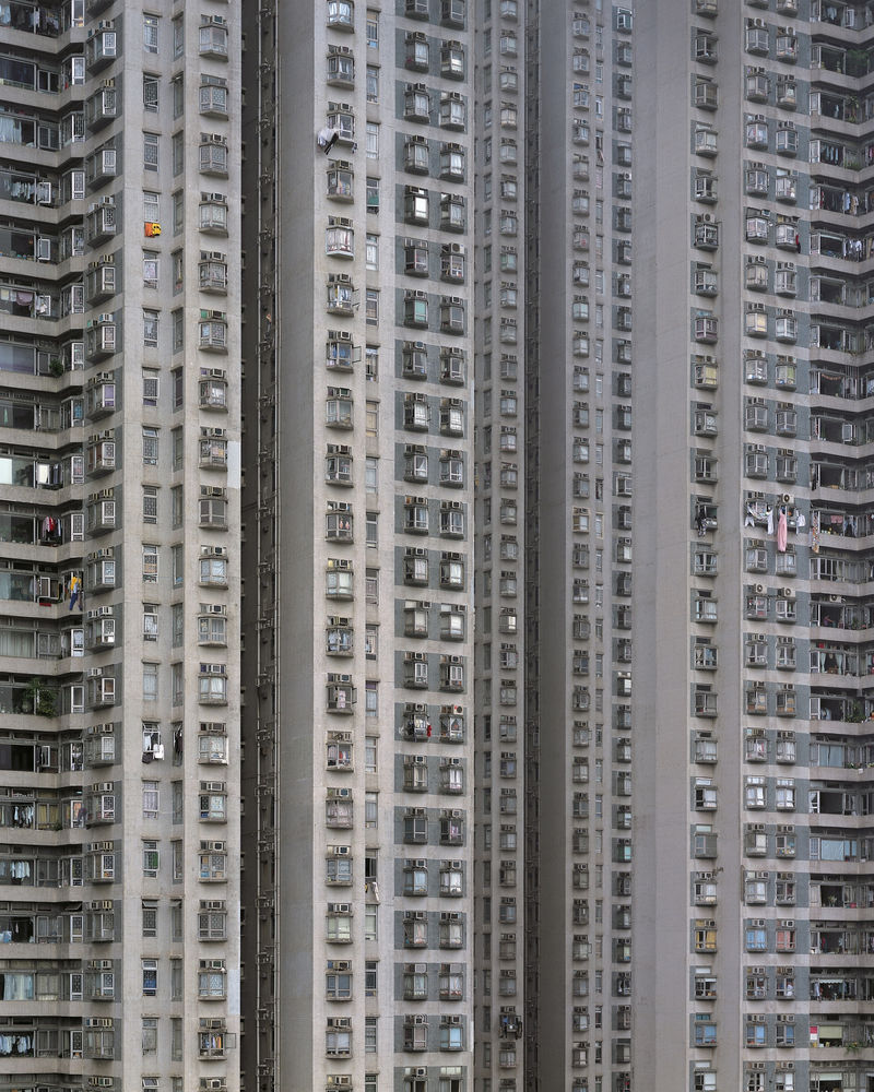 Michael Wolf Architecture of Density, Scout Shots #24, 2005