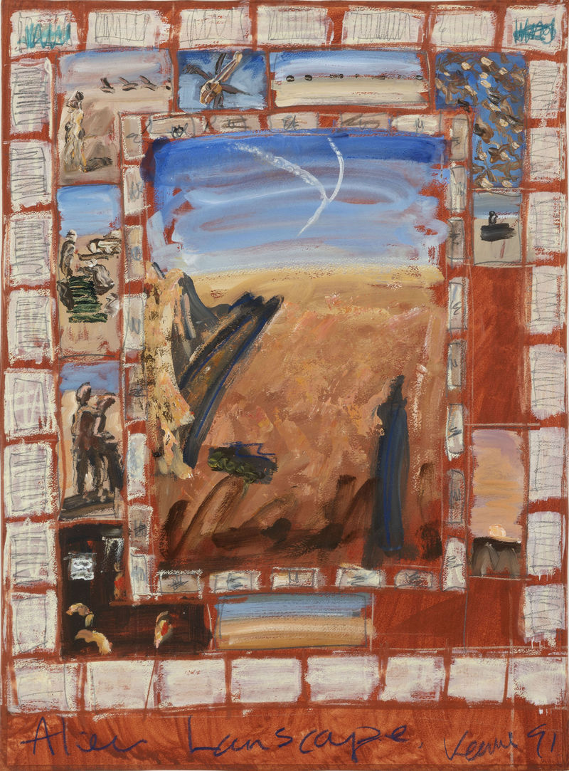 John Keane Alien Landscape, 1991