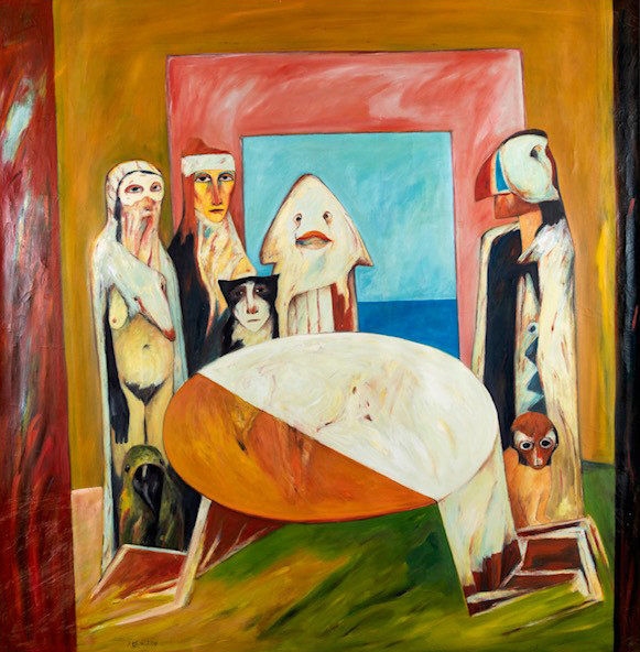 John Bellany The Round Table, 1989