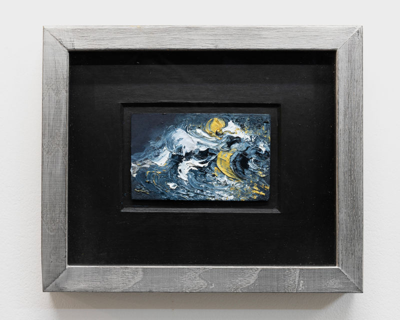 Maggi Hambling Wave & Moon, 2024