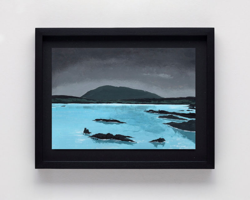 Christopher Gee Lagoon at dusk, Iceland, 2023