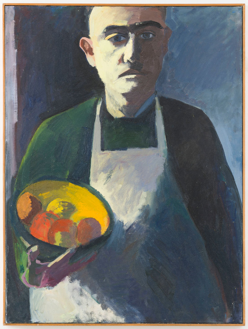 John O'Donnell Self-Portrait with Fruit Bowl, 1983
