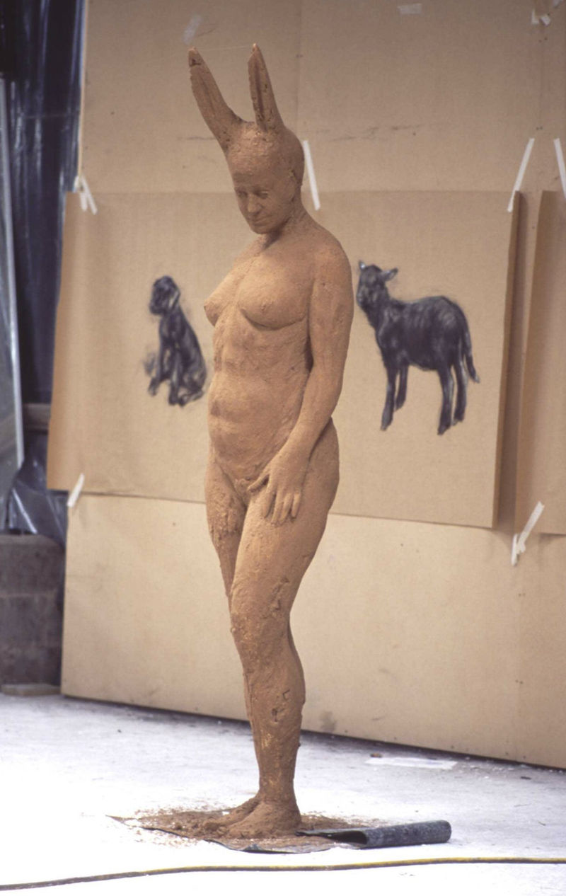 Nicola Hicks Self Portrait, 2002