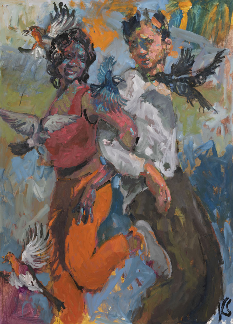 Kevin Sinnott In Barbados The Girls Wear Wigs, 2021