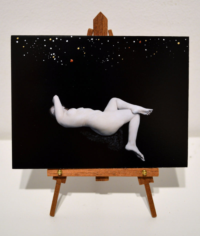 Nadav Kander Audrey in Cosmos I, 2014