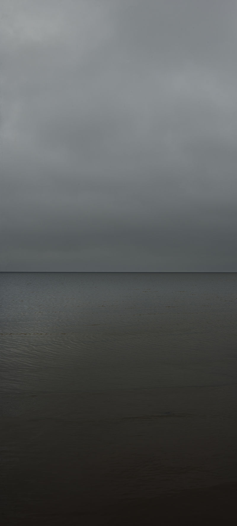 Nadav Kander Horizons XIV, ‘Where River Meets Sea’, (Isle Of Grain Towards Red Sands Fort), England, 2016