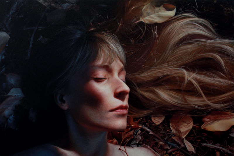 Aleah Chapin Turning (Self-Portrait), 2019