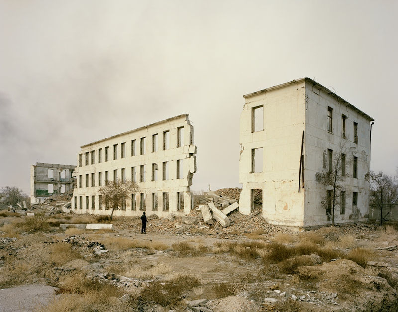 Nadav Kander Priozersk I, (Military Housing), Kazakhstan, 2011