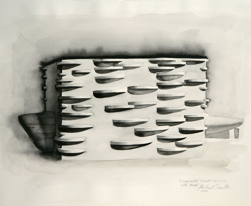 Michael Sandle Encapsulated U. boat (revisited), 2010