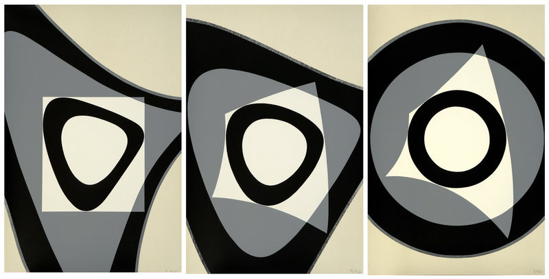 Michael Kidner Square to Circle & Back, 1985