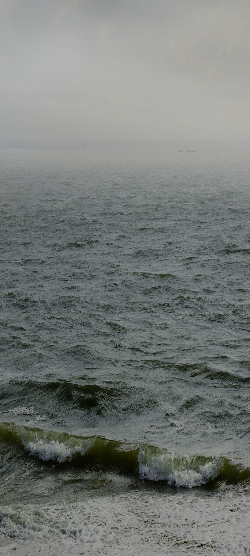 Nadav Kander Water XVII, (Southend towards Phoenix Caisson Mulberry Harbour), 2015