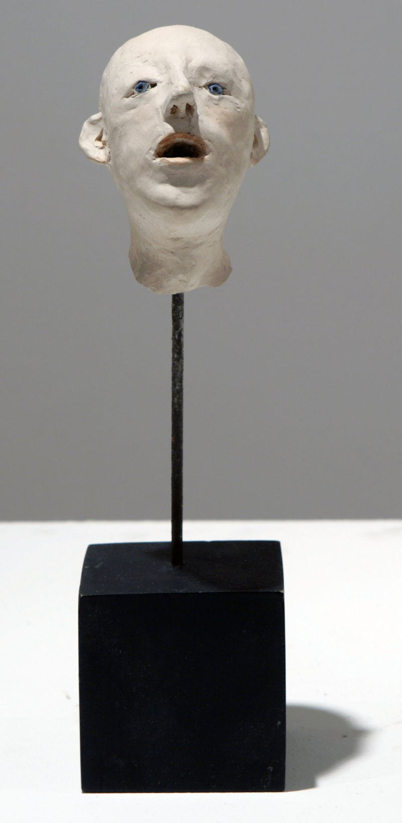 John Kirby Untitled (Head on stick), 2010