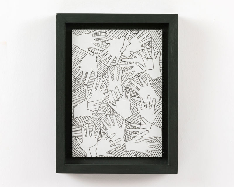 Glenys Barton ‘Hands’, Series 3, No.8, 2024