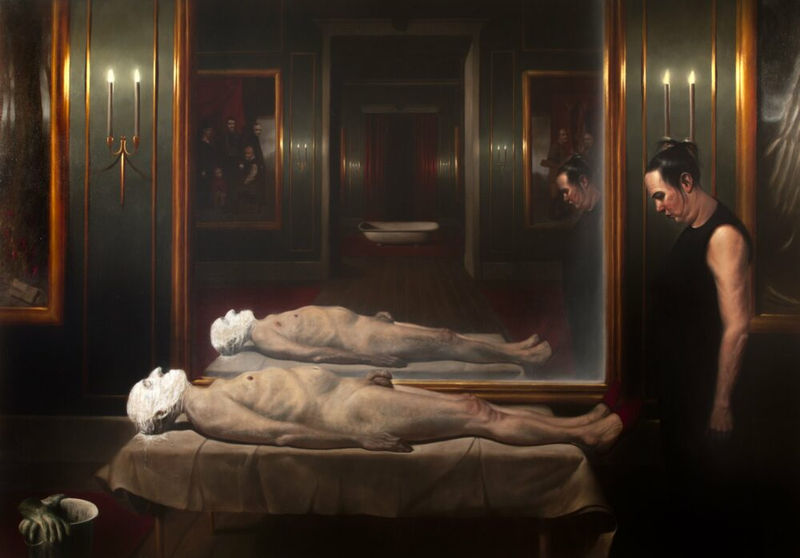 Ken Currie Plaster the Death , 2012