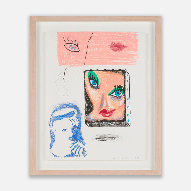 David Hockney An Image of Celia (Study)