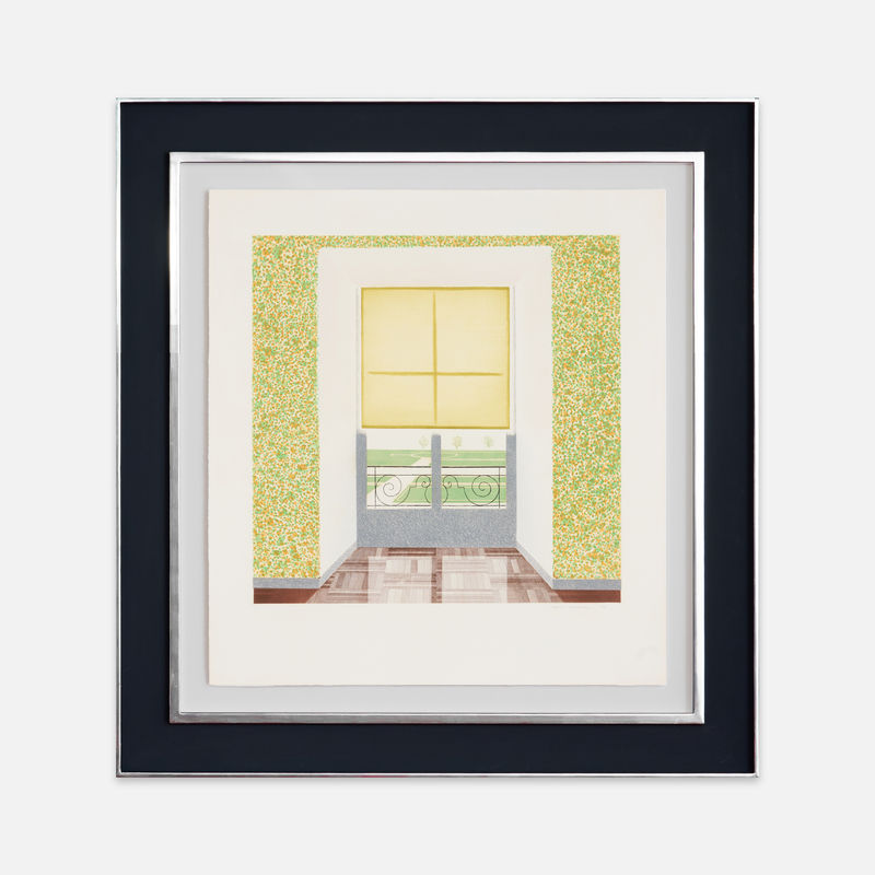 David Hockney Contrejour in the French Style