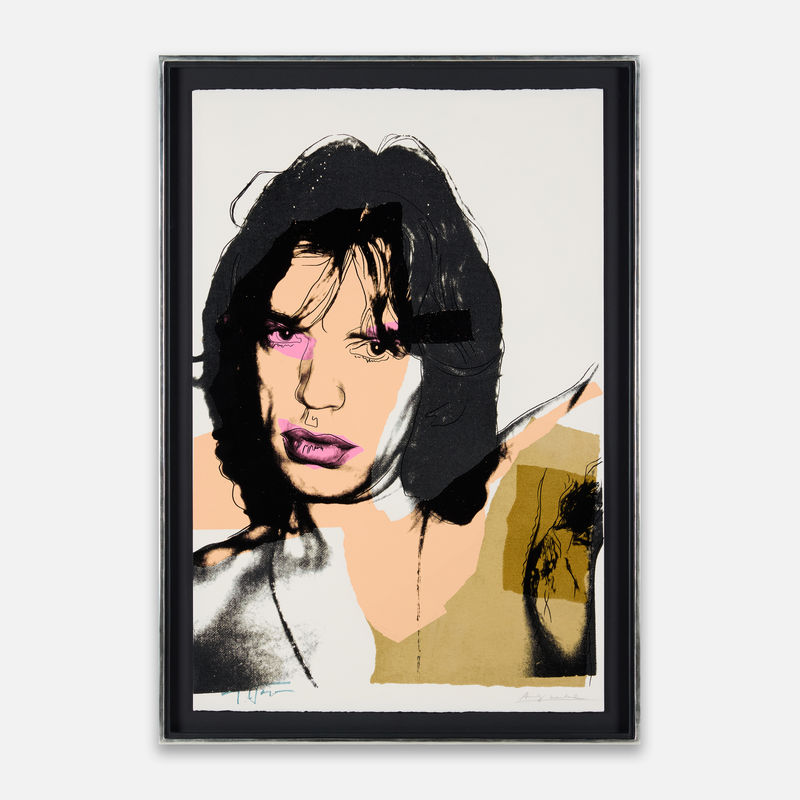 Andy Warhol Mick Jagger