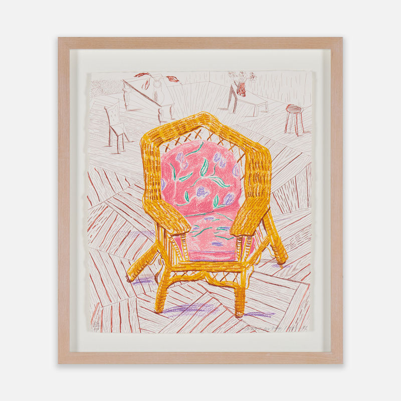 David Hockney Number One Chair