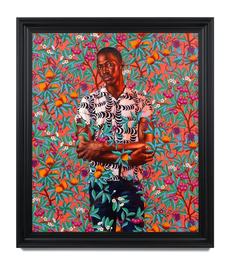 Kehinde Wiley Portrait of Yapsa Ndiaye Ndao, 2020