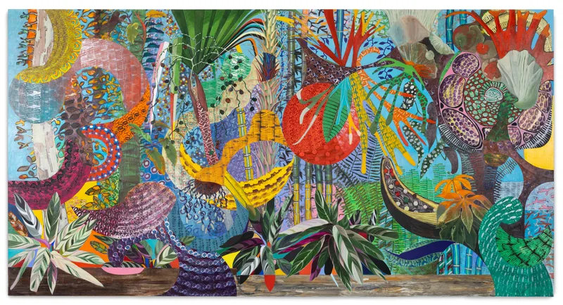 Luiz Zerbini Siamo Foresta, 2023