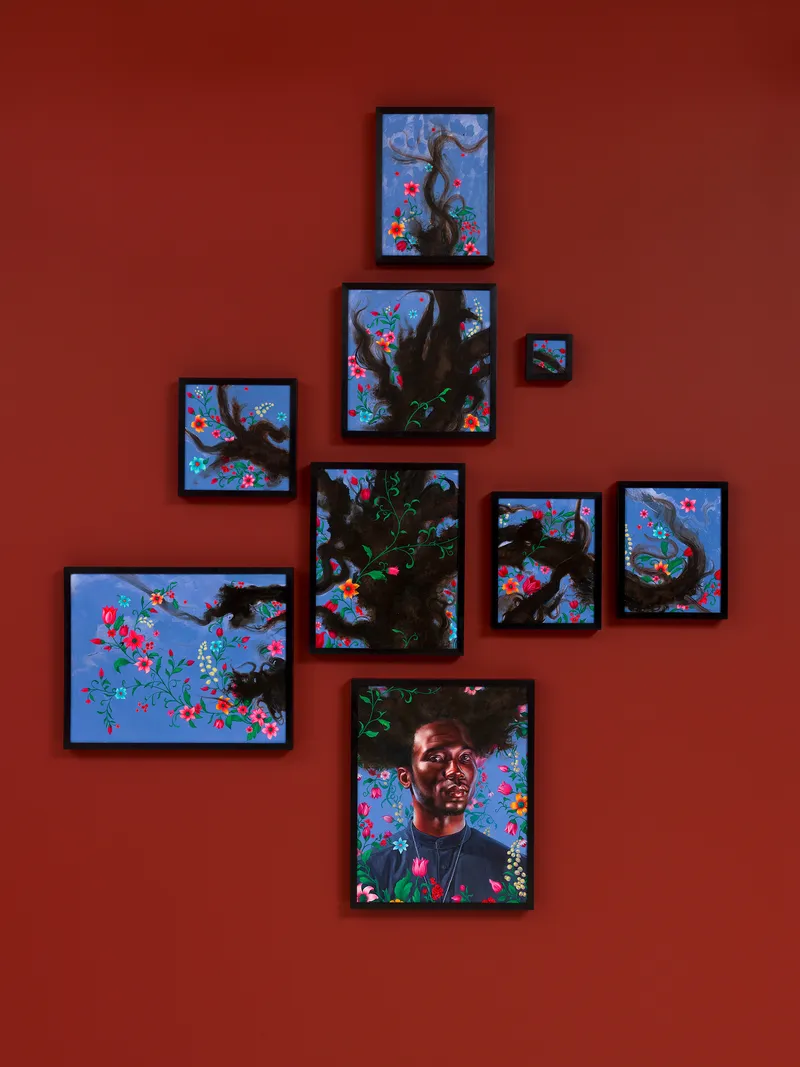 Kehinde Wiley Bound (Abalabe Alexander), 2024