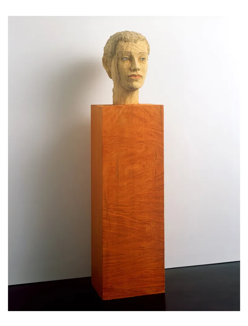 Stephan Balkenhol Untitled (Female Head), 2005