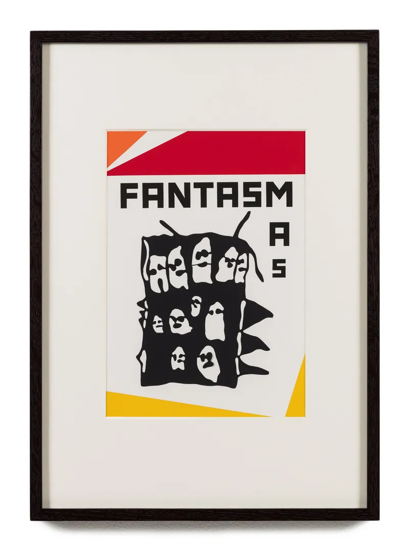 Rivane Neuenschwander O nome do medo (recorte): Fantasmas / The Name of Fear (cut-out): Ghosts, 2017