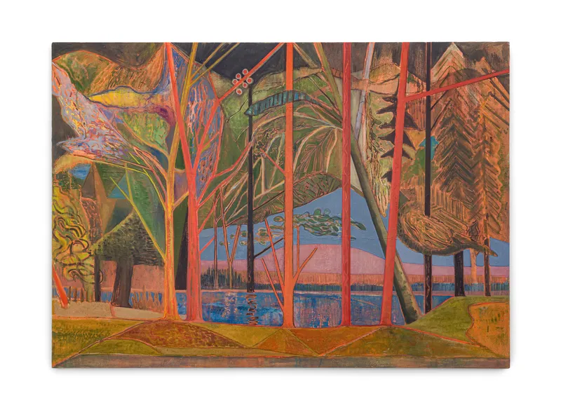 Sky Glabush Lake in the Forest, 2020