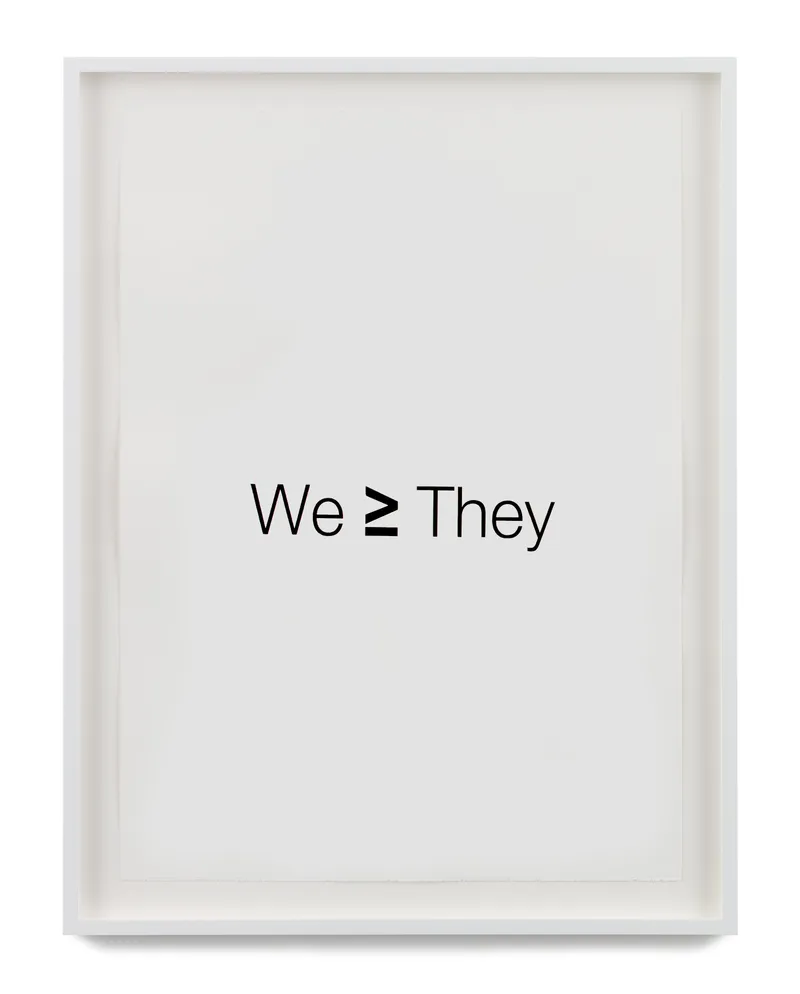 Deborah Roberts We ≥ They, 2020