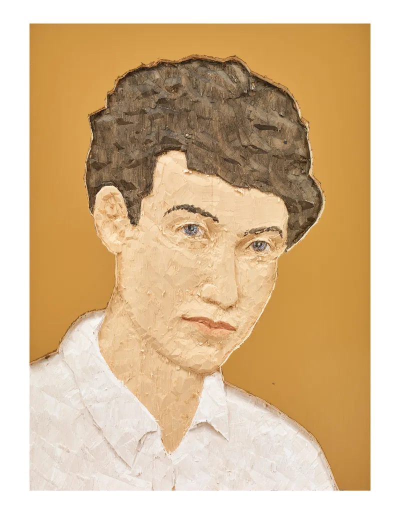 Stephan Balkenhol Relief Man, 2015