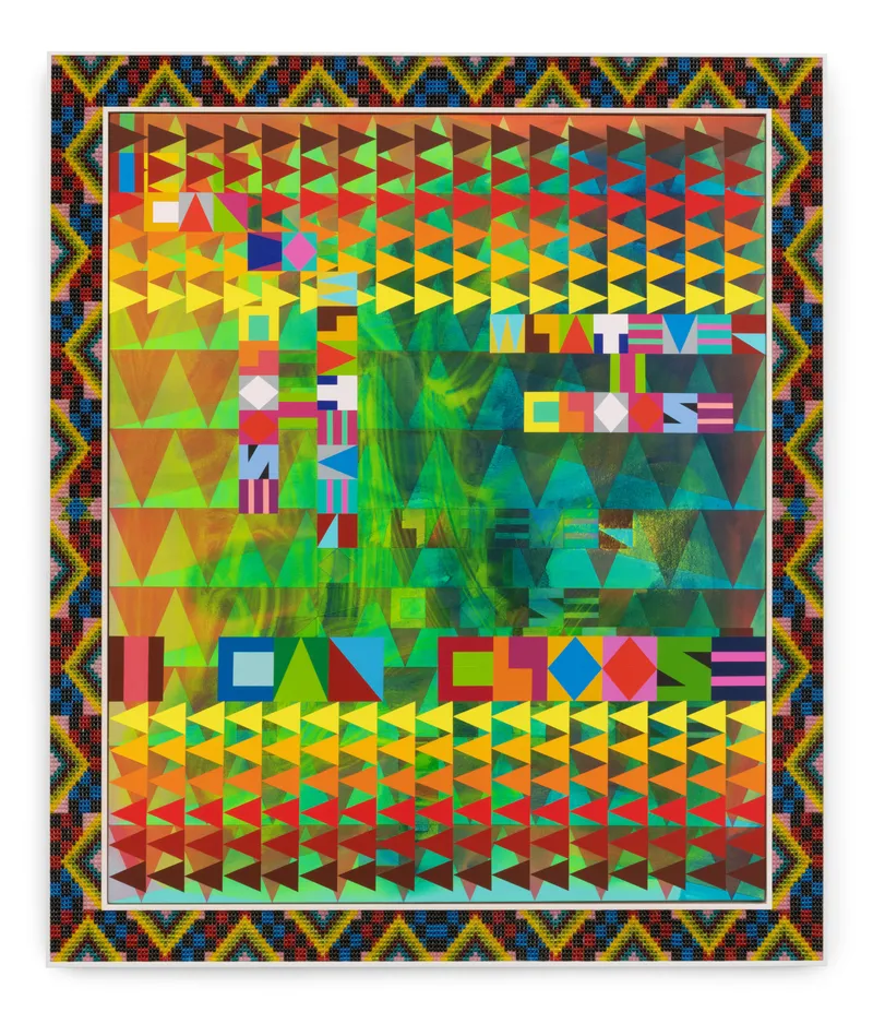 Jeffrey Gibson I CAN CHOOSE, 2022