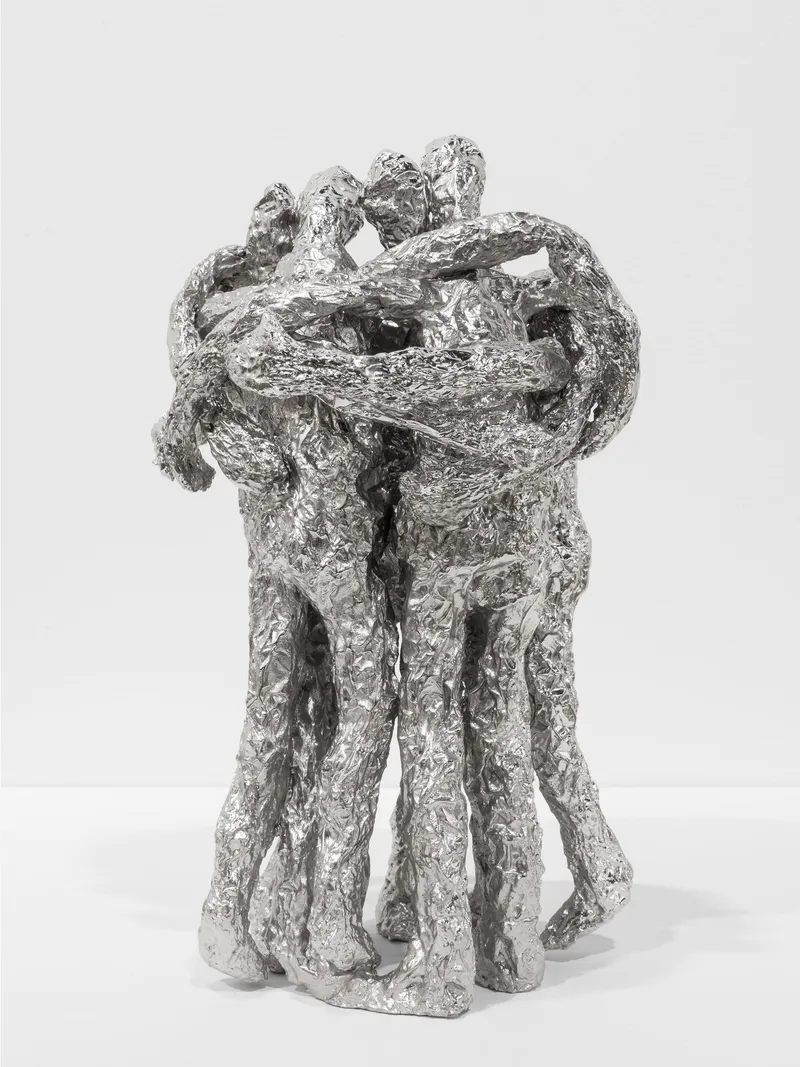 Tom Friedman Group Hug (electro polished), 2024