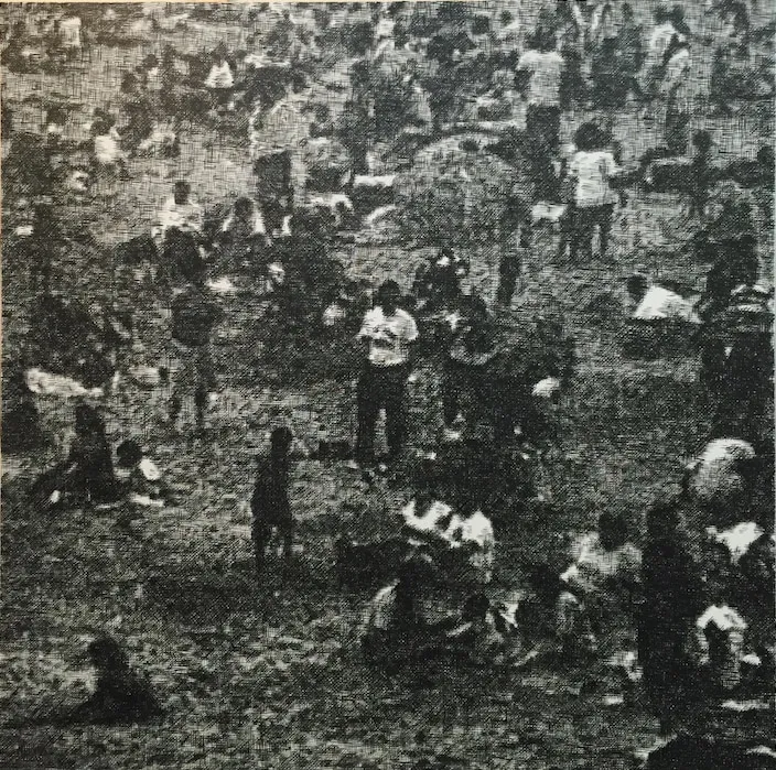 Wayne Gonzales View from the Pier, Santa Monica, California, 2015