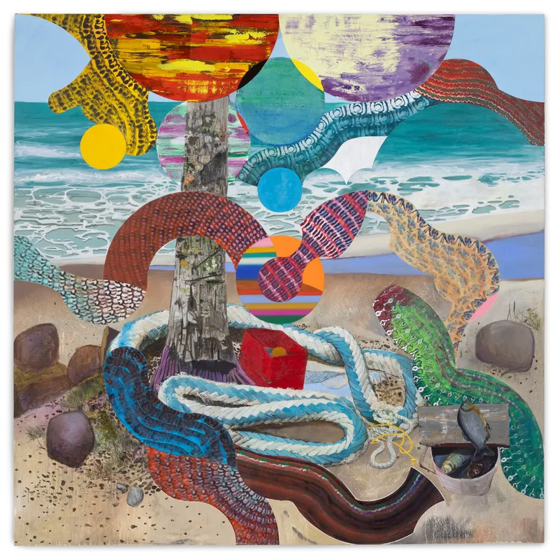 Luiz Zerbini Sea Bubbles, 2023