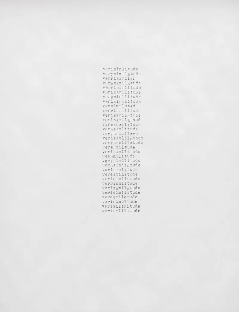 Tom Friedman (Untitled) verisimilitude , 2012