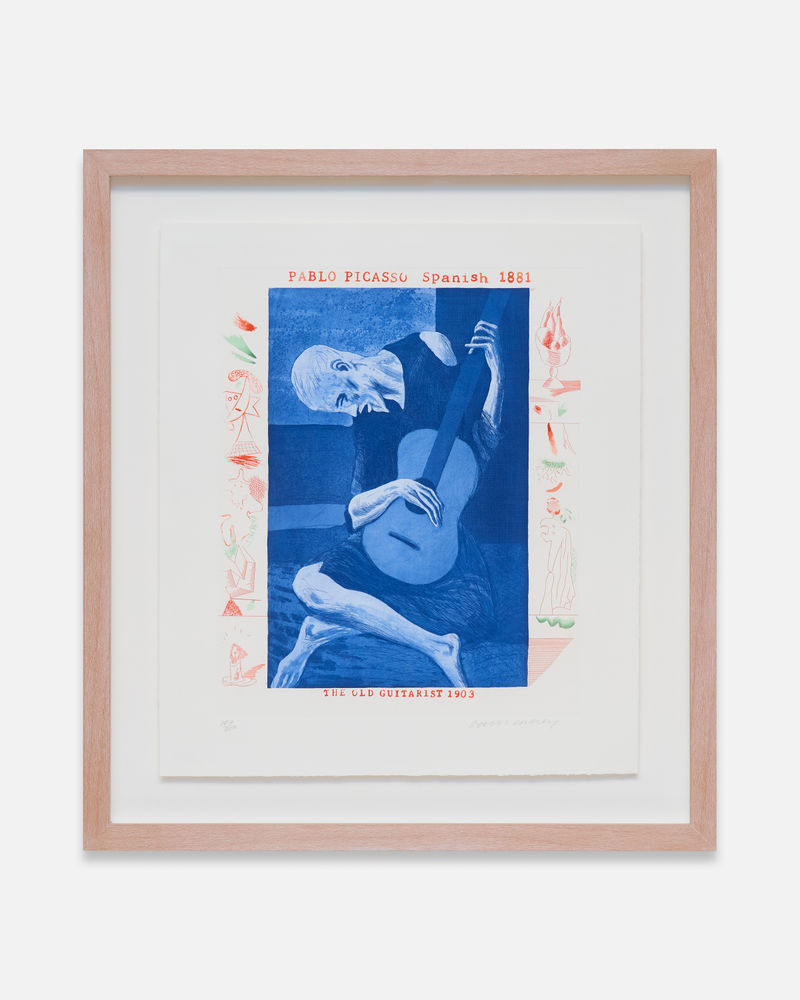 The Blue Guitar Portfolio (1976-1977) David Hockney