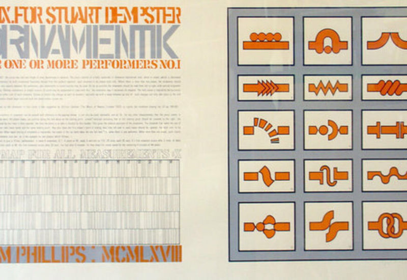 Tom Phillips speaking at Graphic Scores