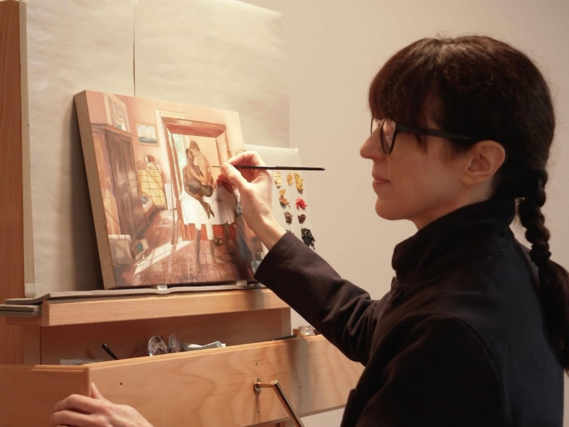 Beer With a Painter: Hilary Harkness