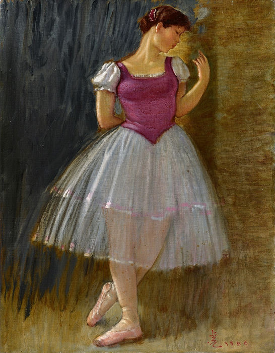 김호걸 KIM, Ho Geol, 무희 Ballerina, 1986