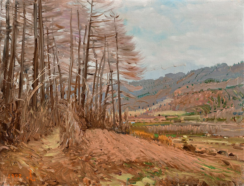 김호걸 KIM, Ho Geol, 어느 가을의 오후 An autumn afternoon, 1992