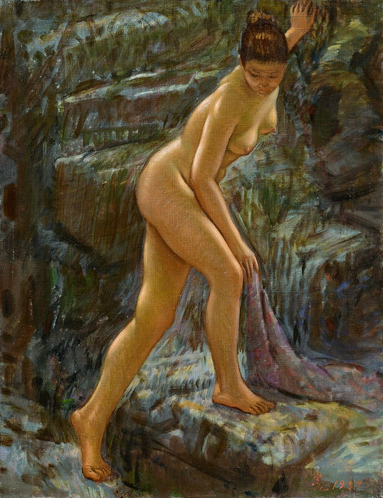 김호걸 KIM, Ho Geol, 여인 Woman, 1987