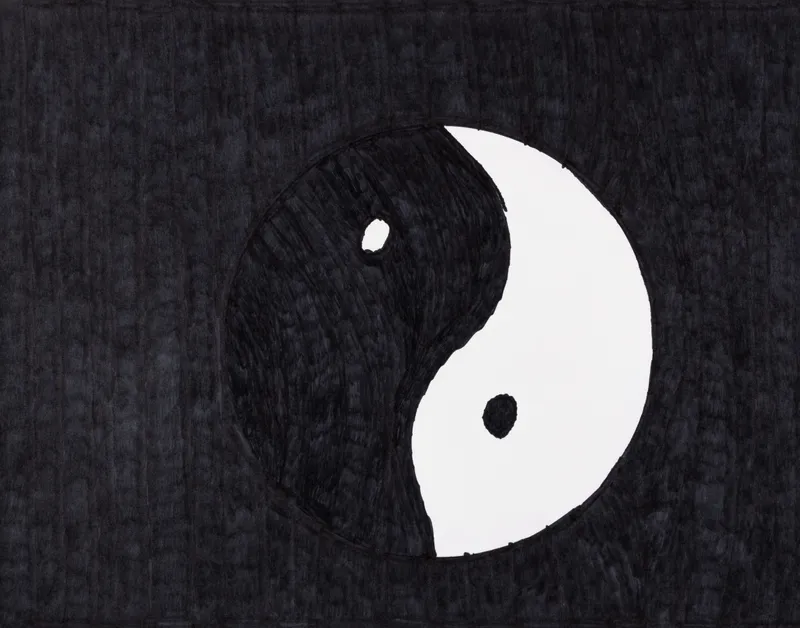 Bill Lilly, Yin Yang Sign, 2022