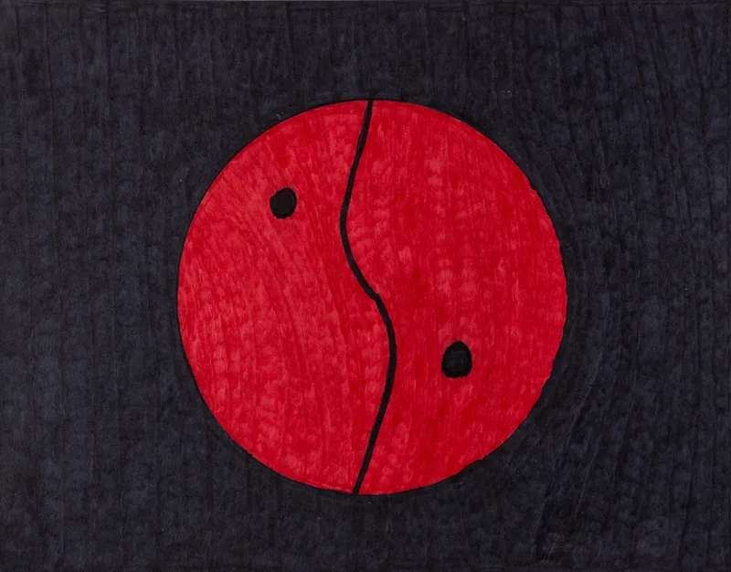 Bill Lilly, Yin Yang Sign , 2022