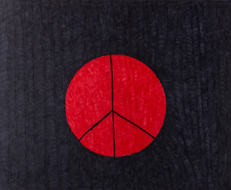 Bill Lilly, Peace Sign, 2022