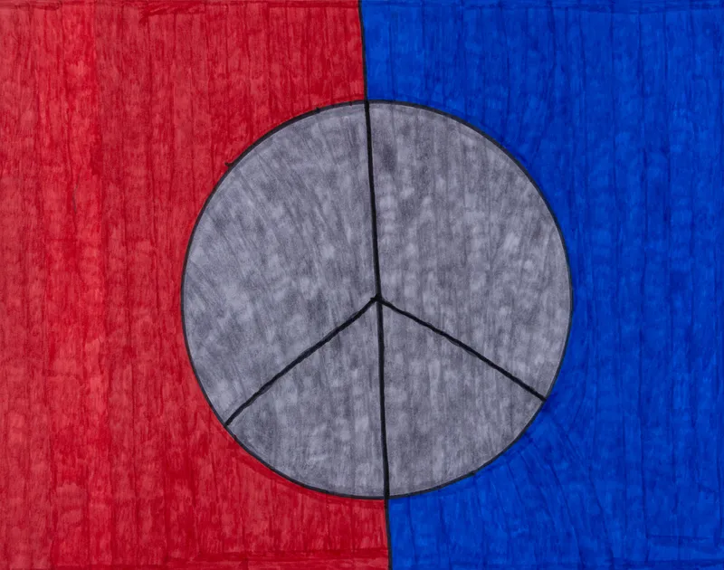 Bill Lilly, Peace Sign, 2022