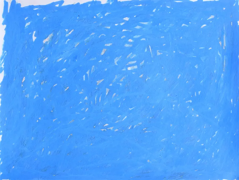 Sam Filicky, Graphite with Markers on Paper, 2022