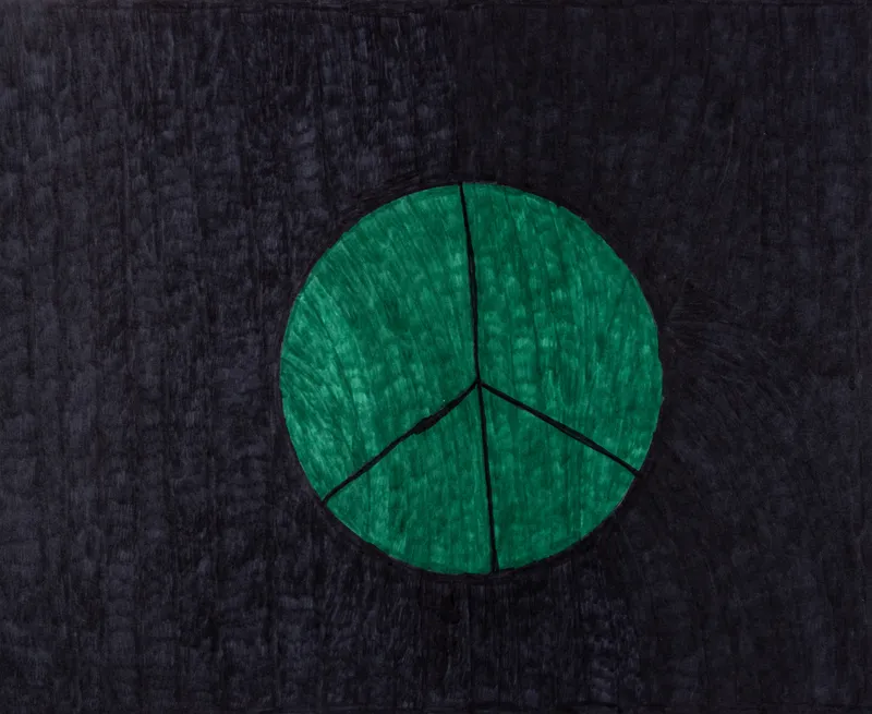 Bill Lilly, Peace Sign, 2022