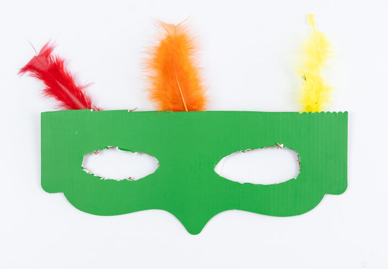 Jack O'Sullivan, Feathers Mask, 2024